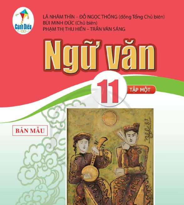 SÁCH GIÁO KHOA NGỮ VĂN 11 TẬP 1 CÁNH DIỀU_Miễn phí